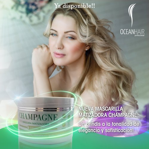 Mascarilla Matizadora Ocean Hair Champagne 250g